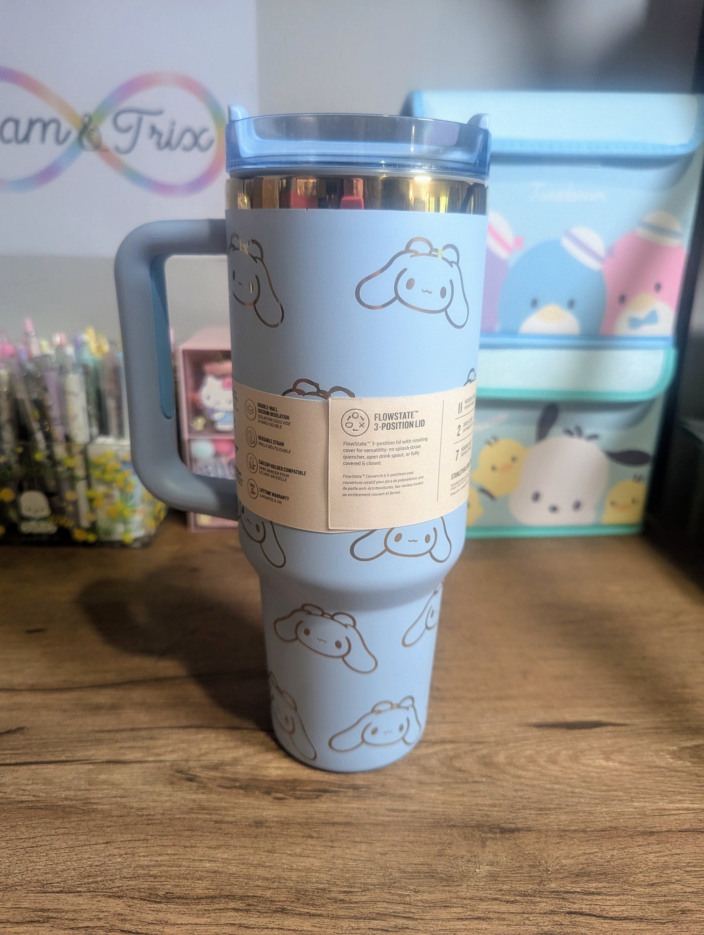 Light Blue Cinna Stanley Tumbler