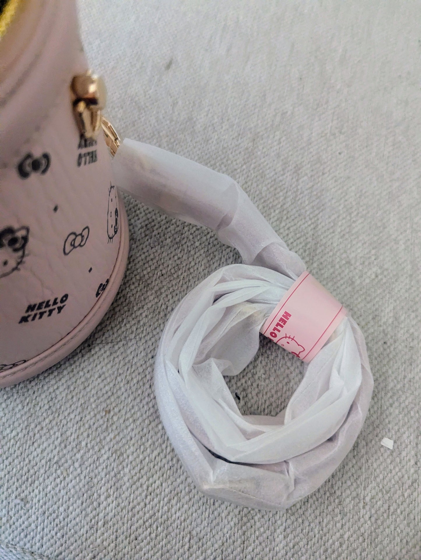 Luxury Round Pink HK Purse