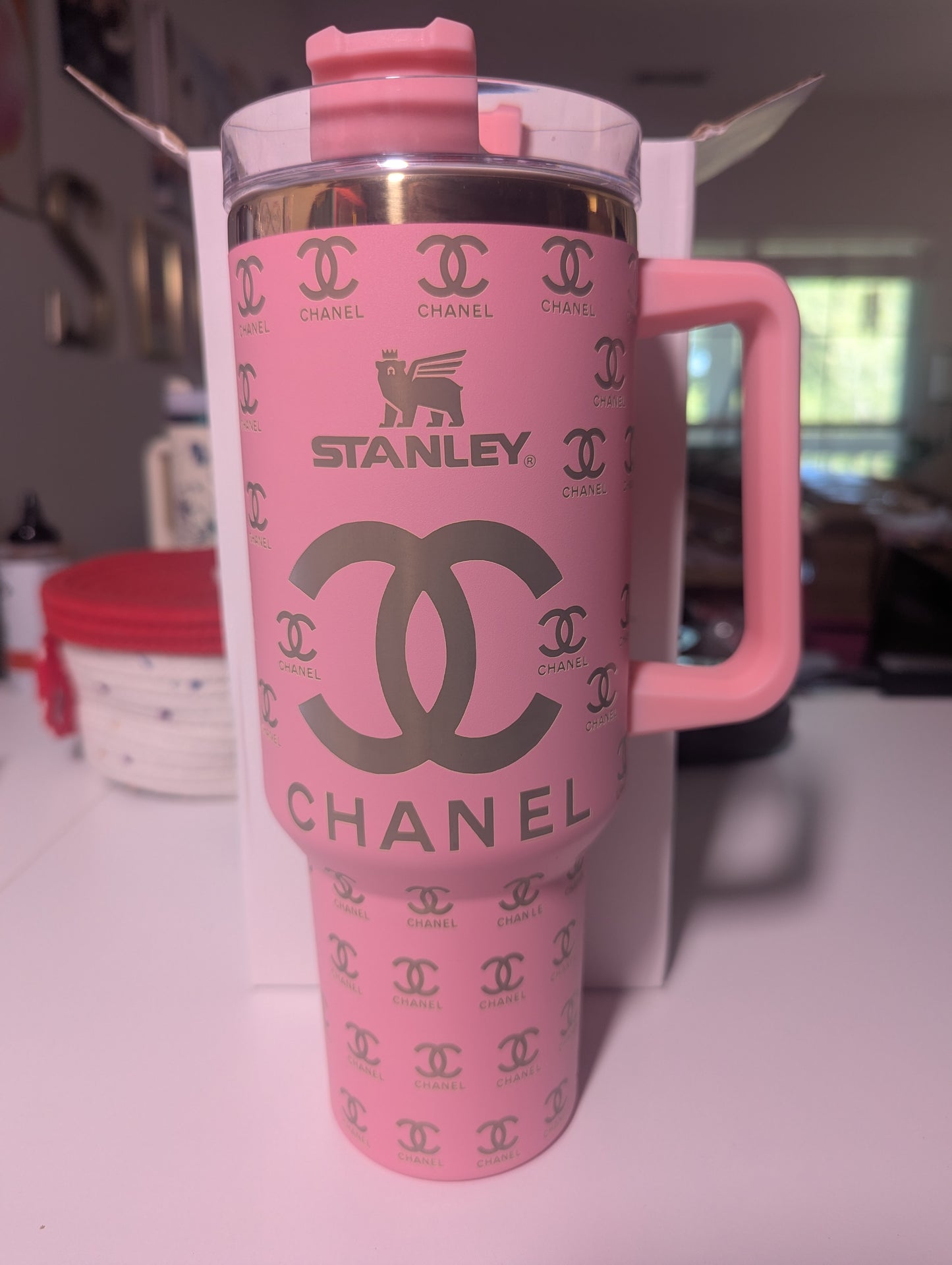 Pink CC Stanley Tumbler