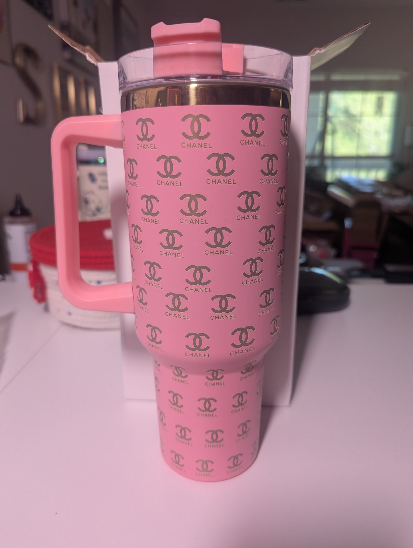 Pink CC Stanley Tumbler