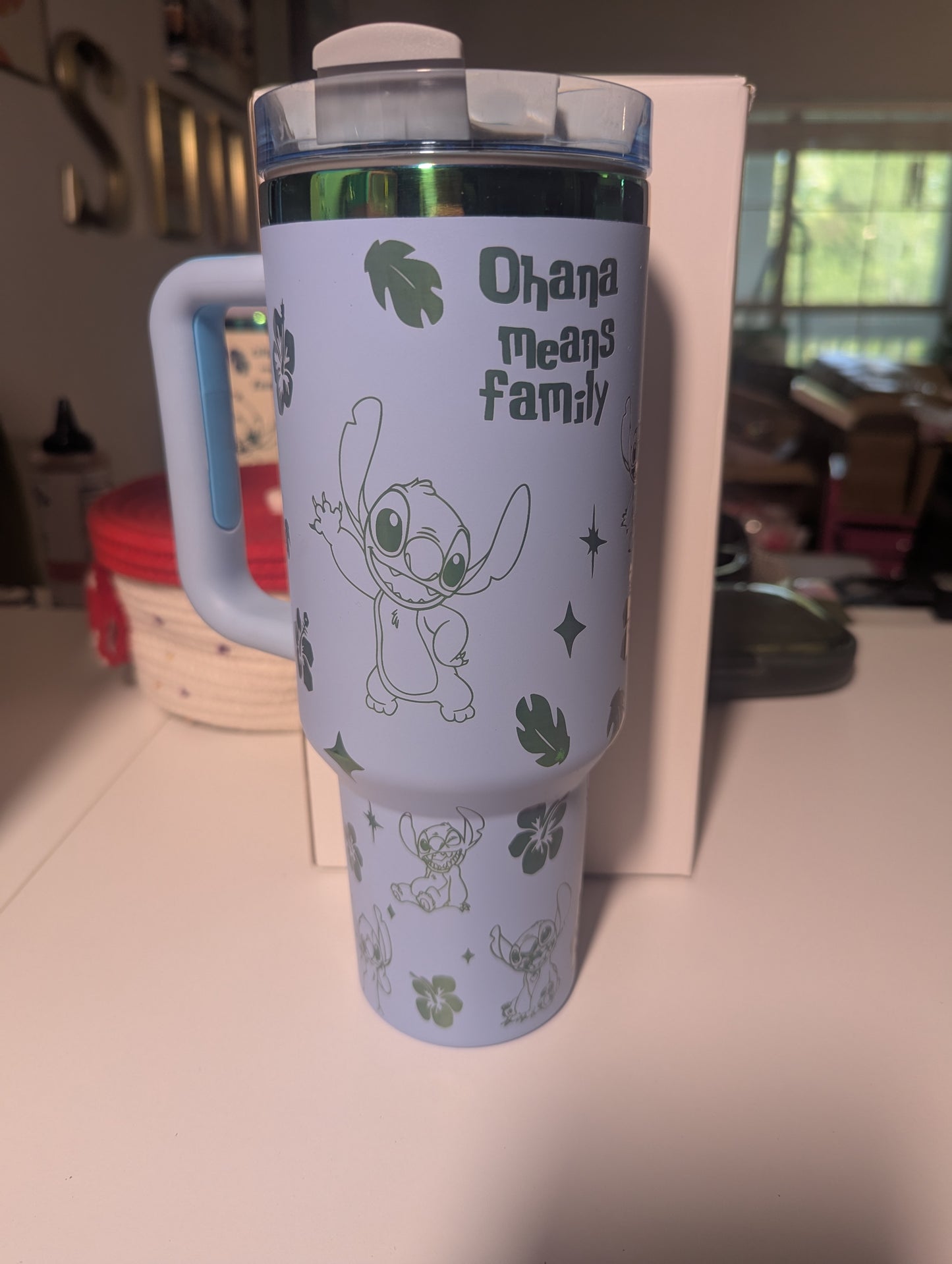 Light Blue St*tch Stanley Tumbler