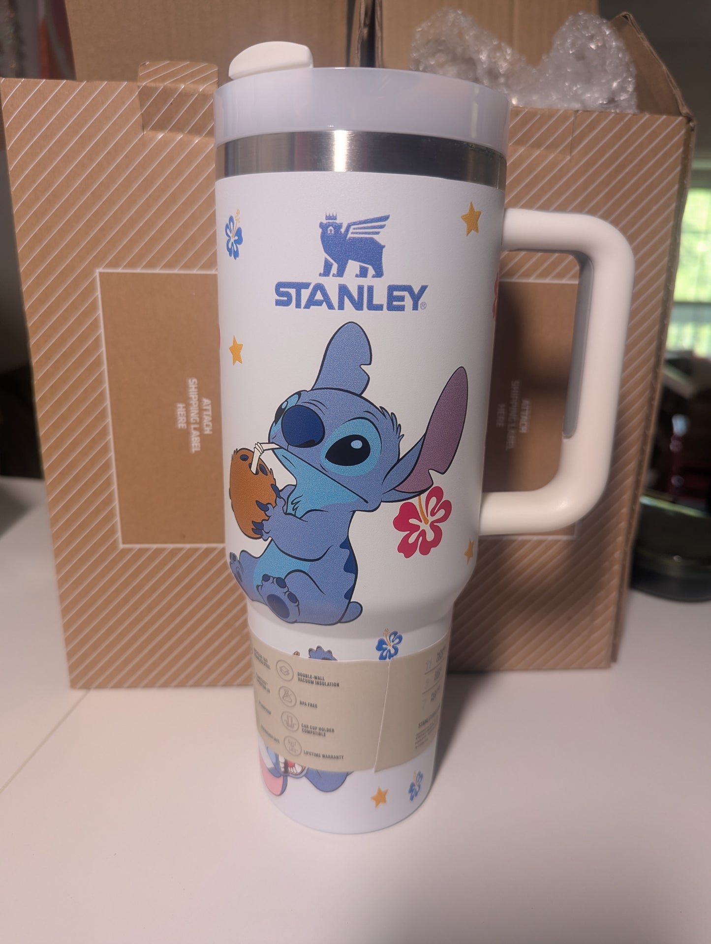 White St*tch & Scrump Stanley Tumbler