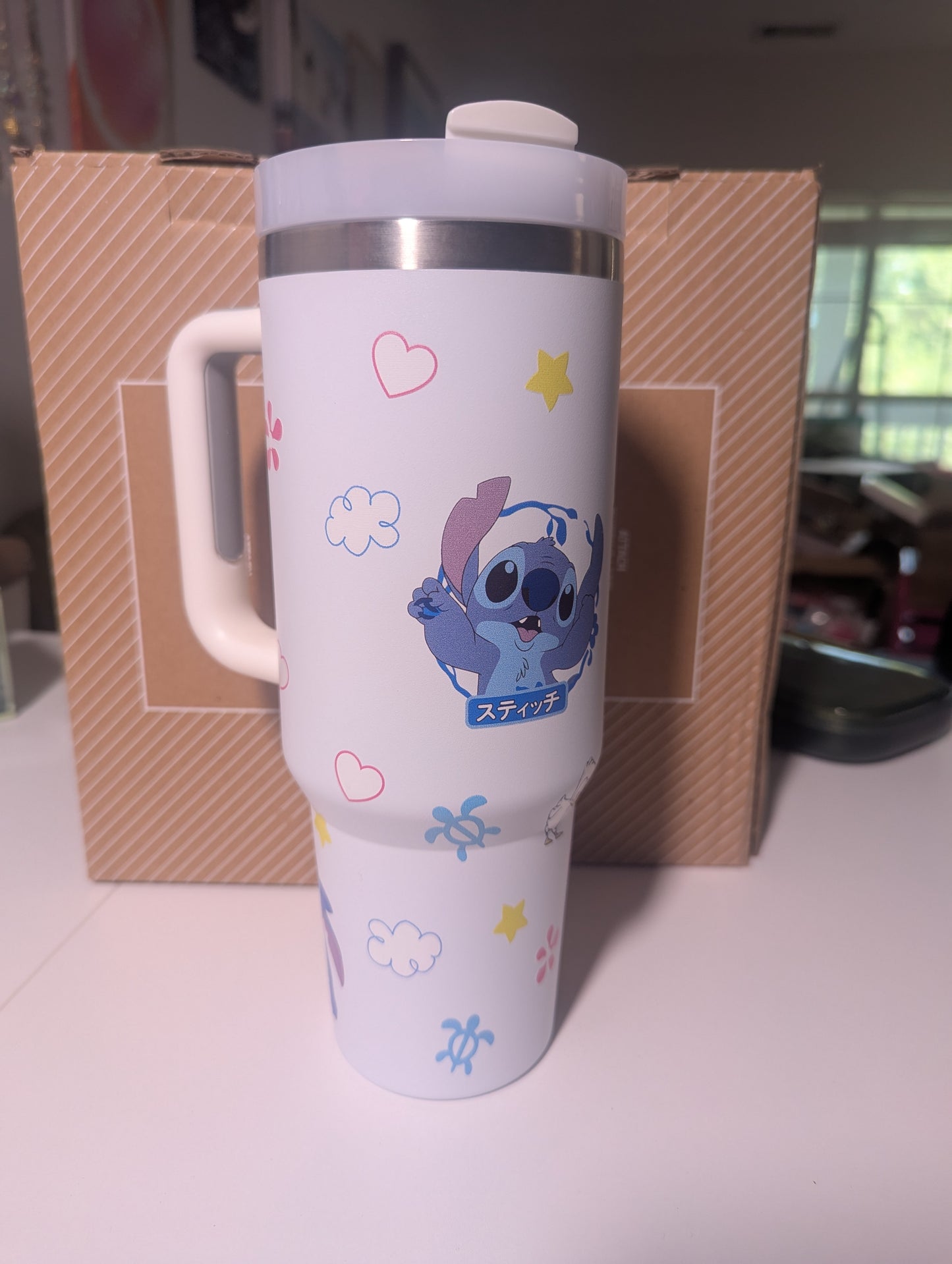 White St*tch Stanley Tumbler