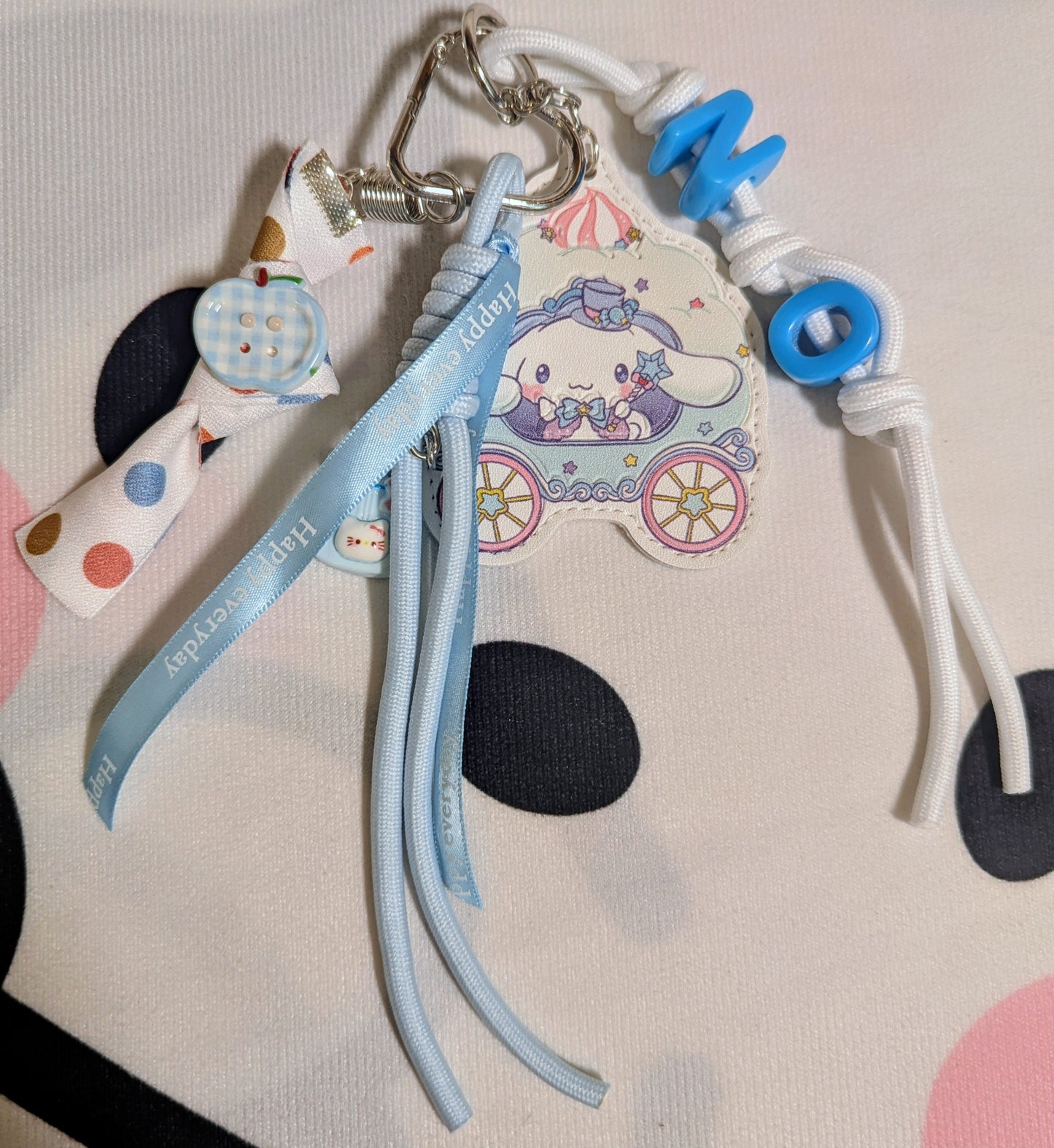 Blue Cinna Bag Charm