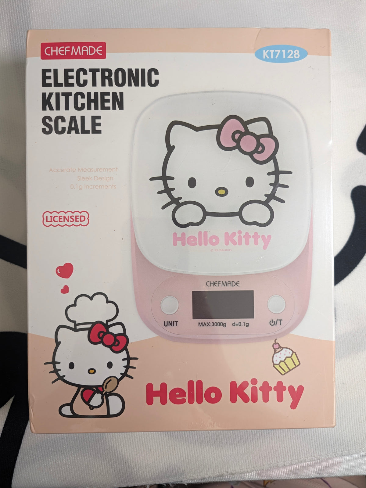 Hello Kitty Electronic Kitchen Scale Licensed