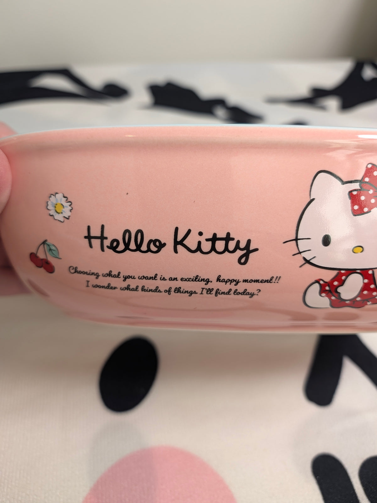 Hello Kitty Glass Baking Pan Licensed