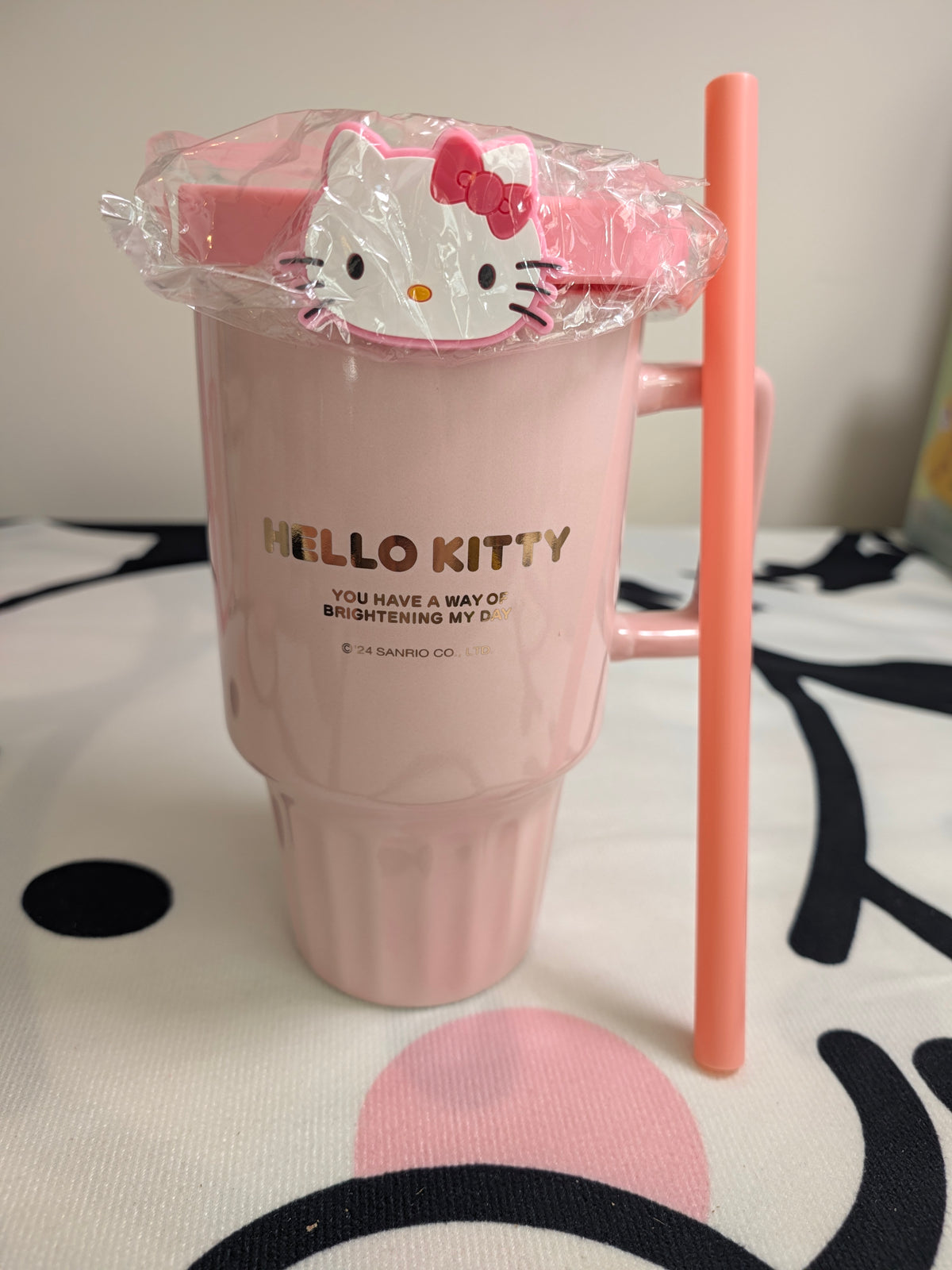 Hello Kitty Glass Tumbler Licensed