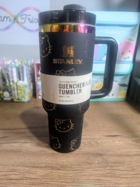 Black and Rainbow HK Stanley Tumbler