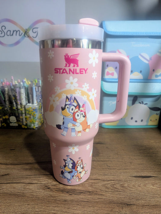Pink Blue* and Bingo Stanley Tumbler