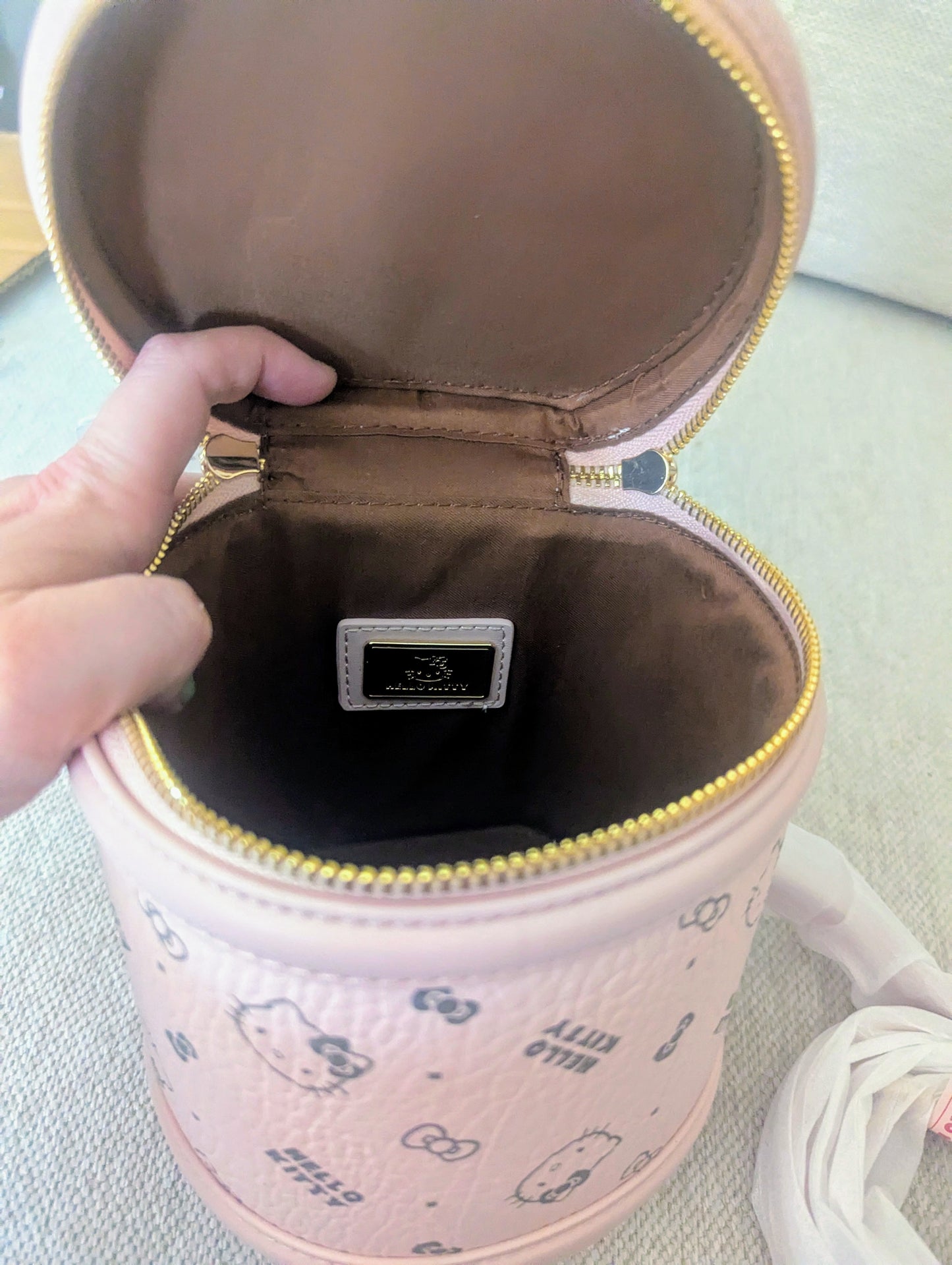 Luxury Round Pink HK Purse