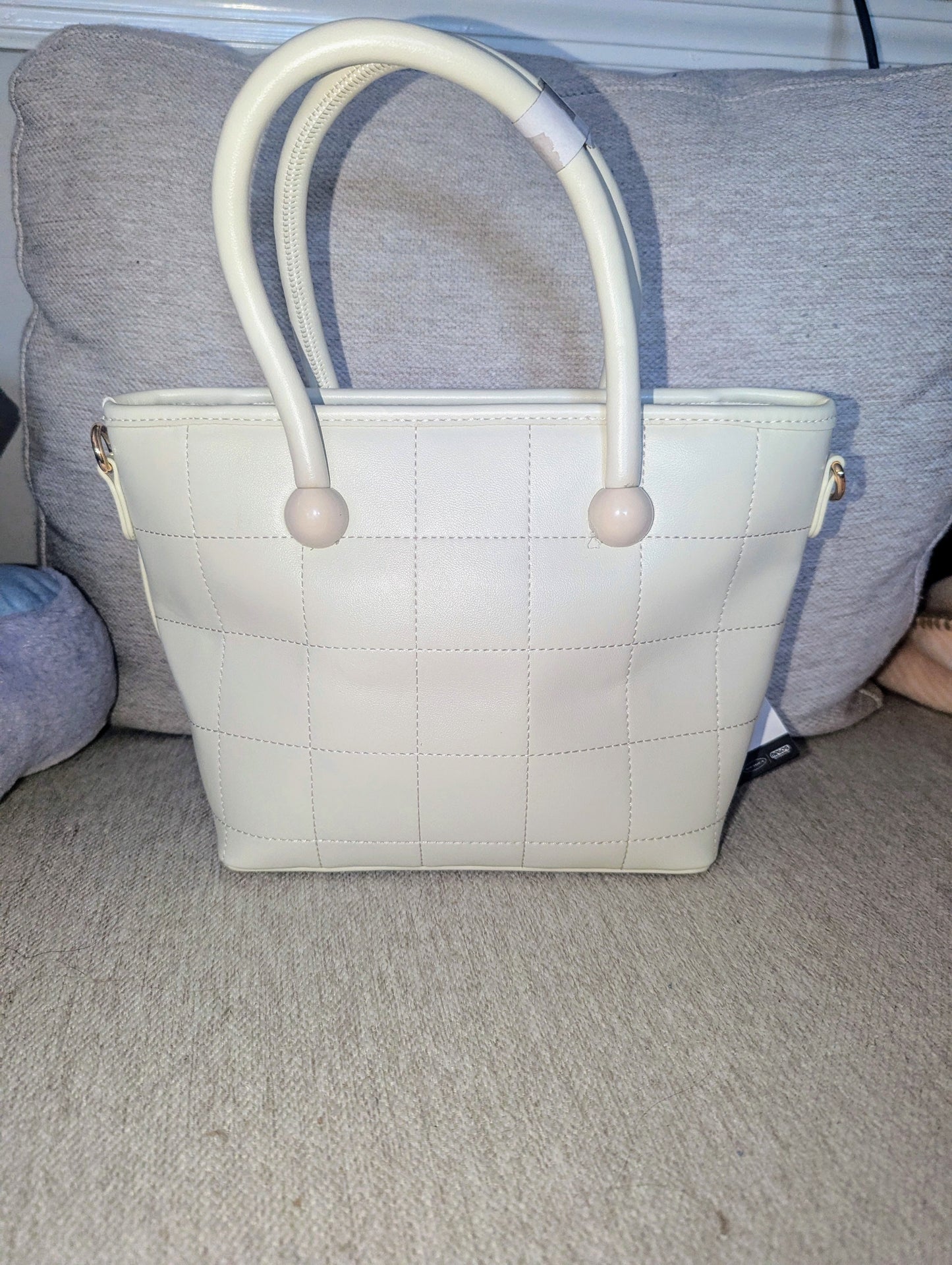 Luxury White HK Purse