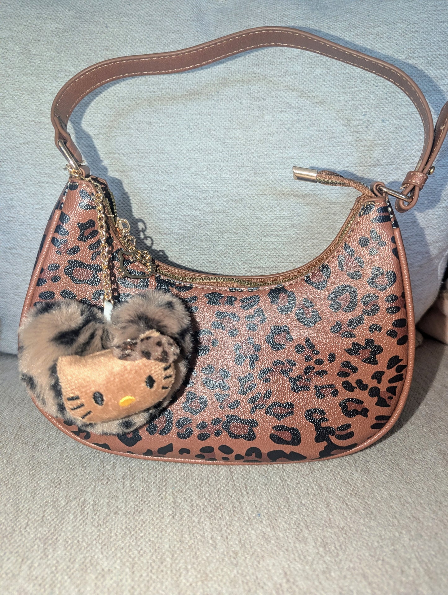 HK Leopard Purse
