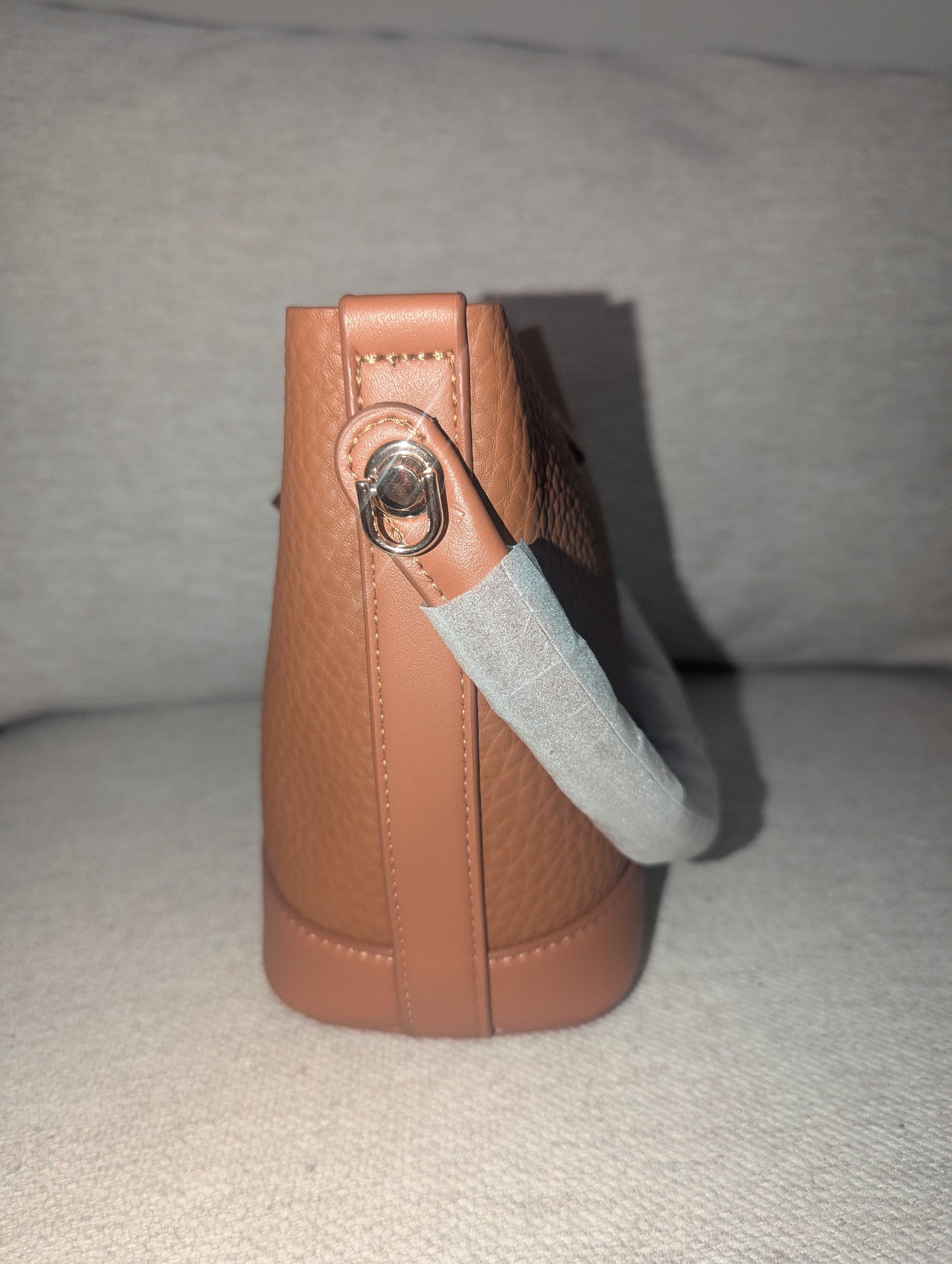 Luxury Brown and Gold HK Purse