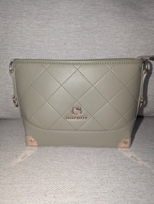 Luxury Green and Gold HK Purse