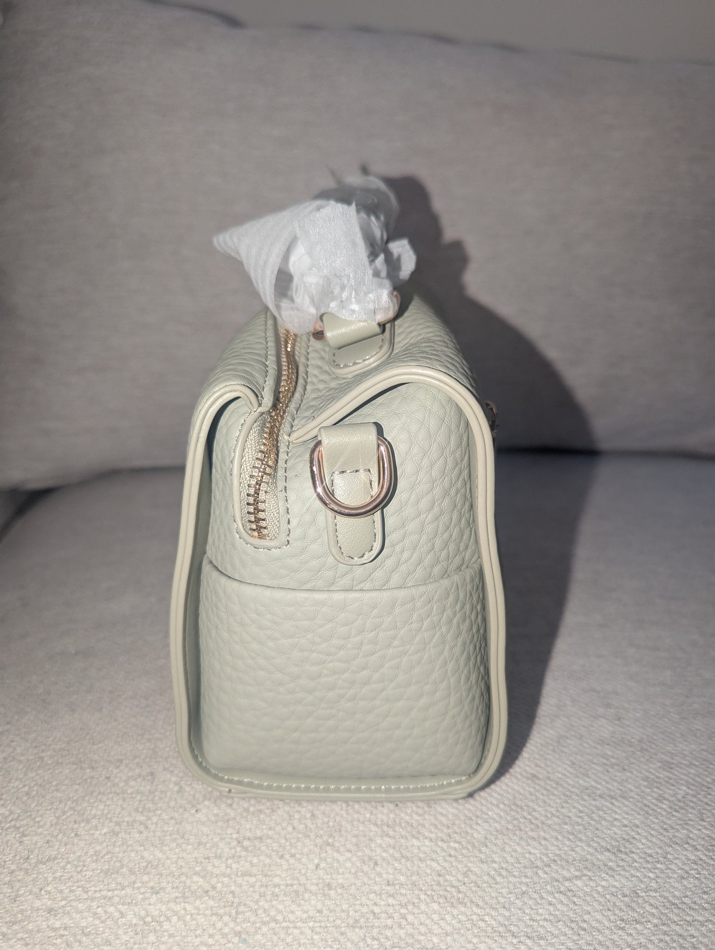 Luxury Green and Gold HK Purse