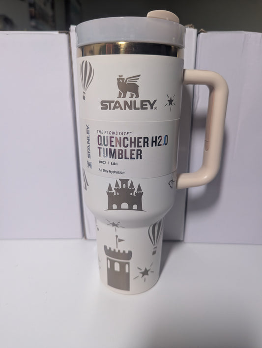 White/Cream Castle Stanley Tumbler