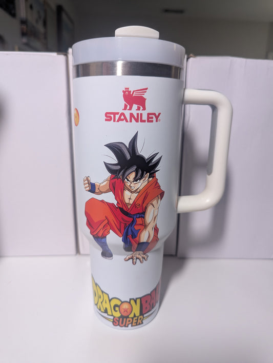 White DBZ Stanley Tumbler
