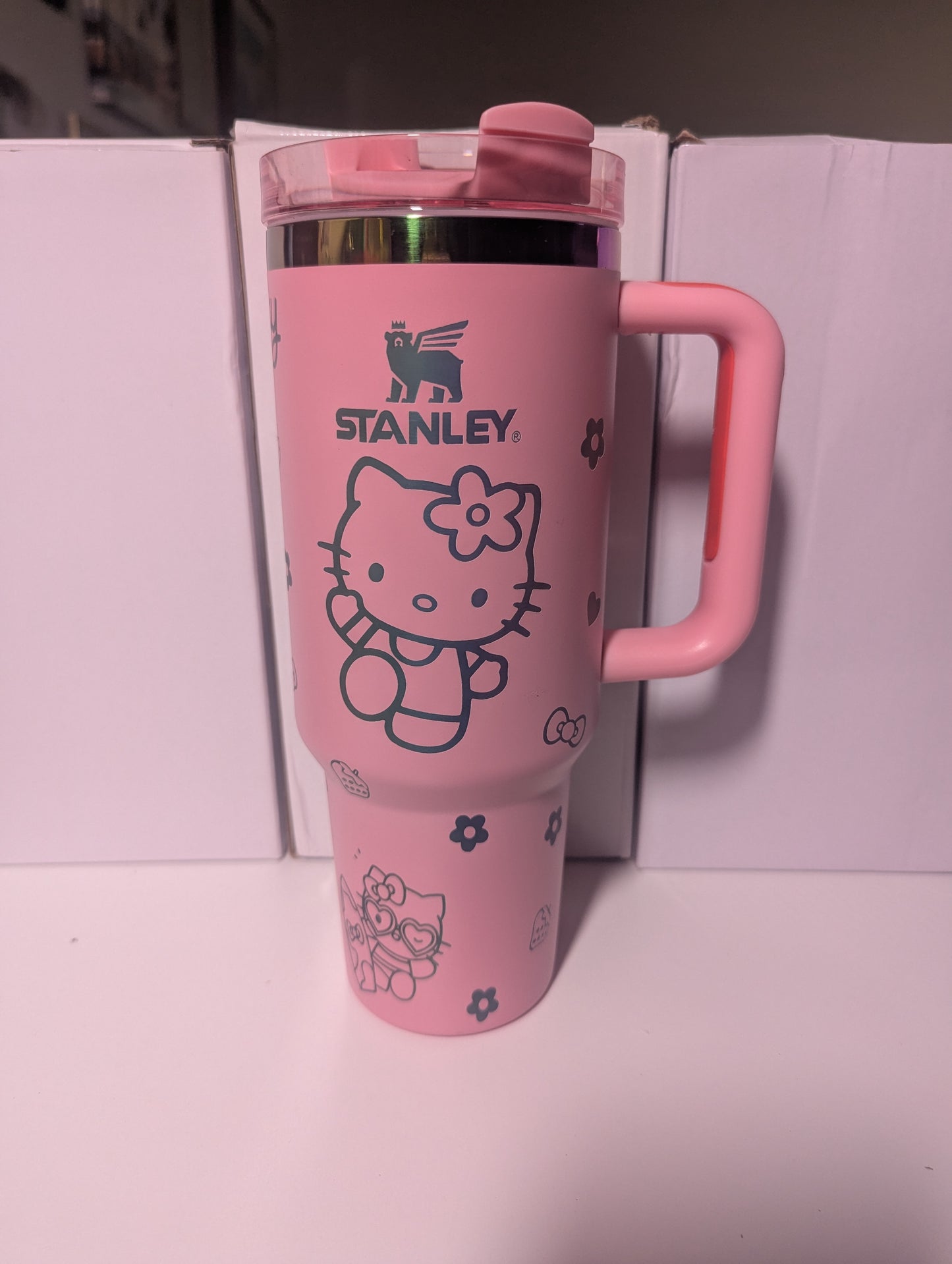 Pink HK Dolphin Stanley Tumbler
