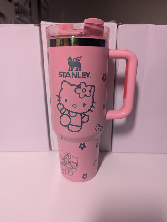 Pink HK Dolphin Stanley Tumbler