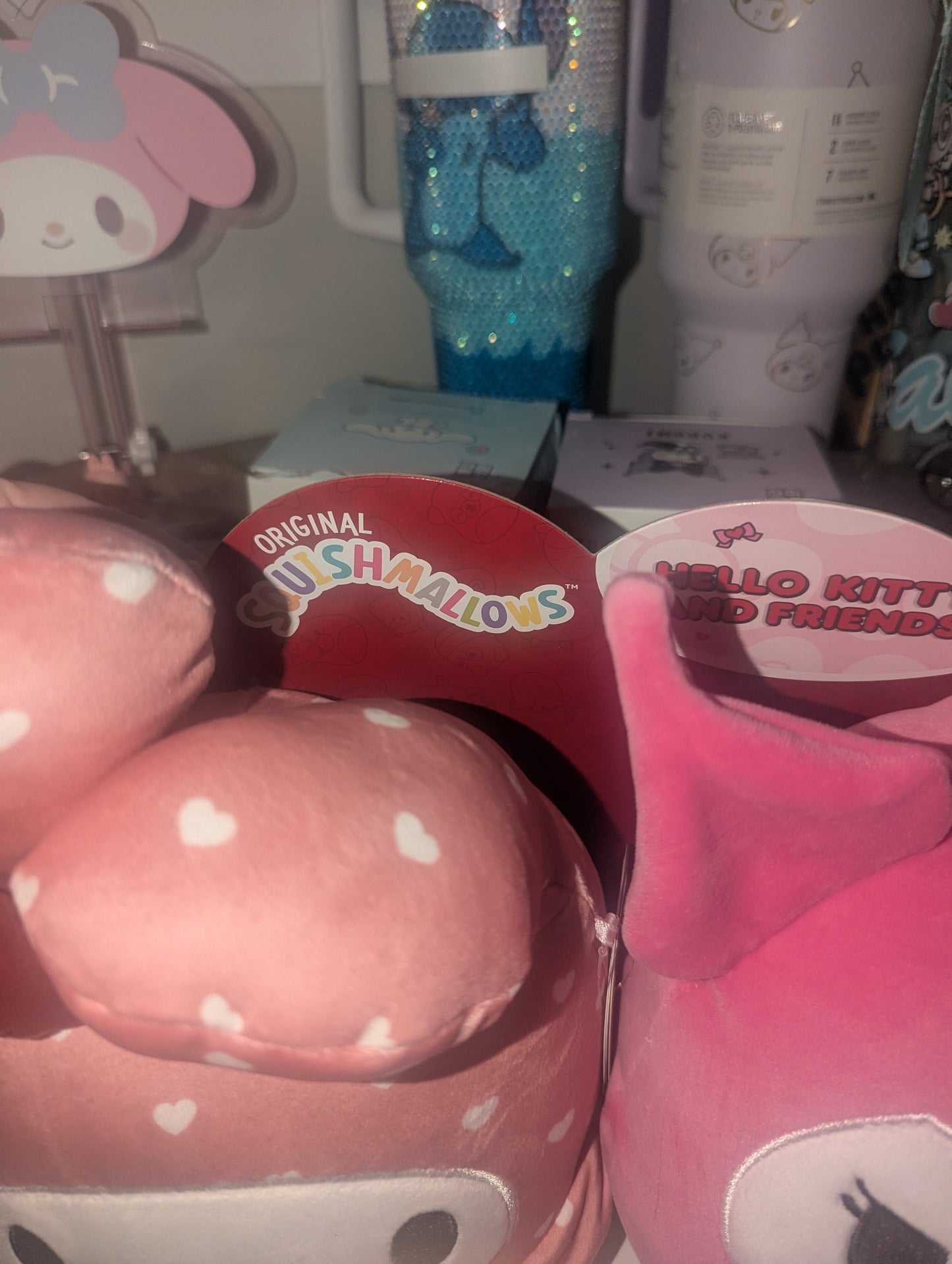 My Melody and Kuromi Squishmallows