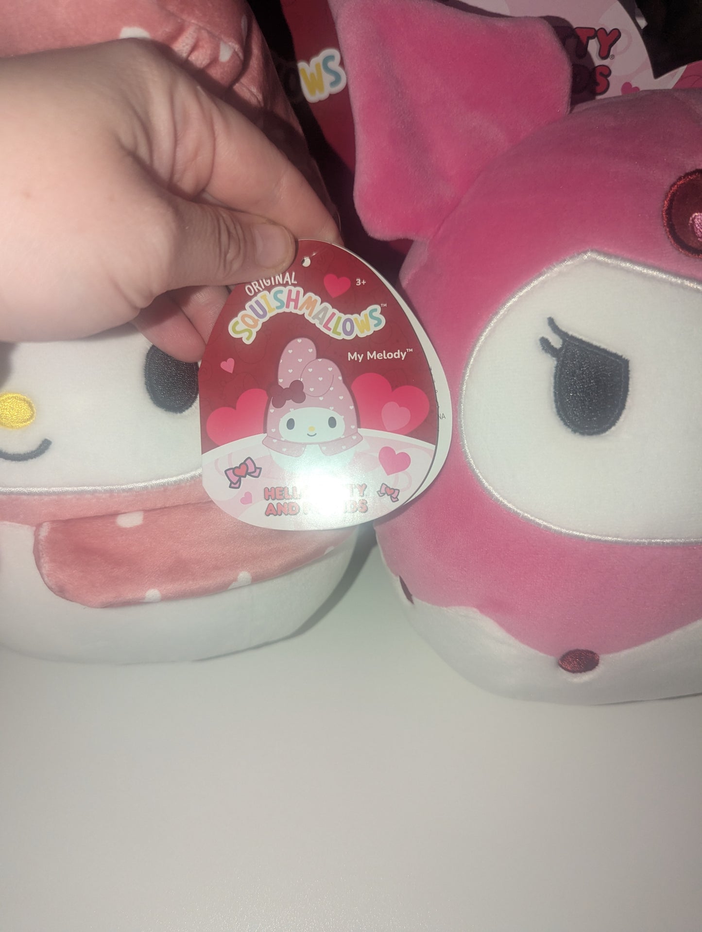 My Melody and Kuromi Squishmallows