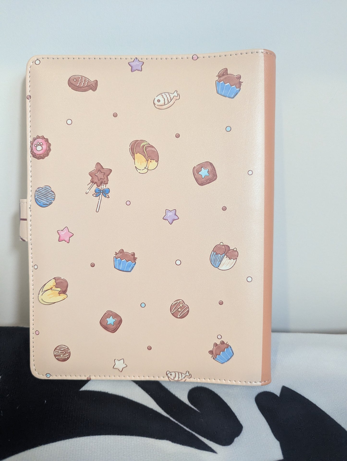 Brown Chococat Binder and Paper