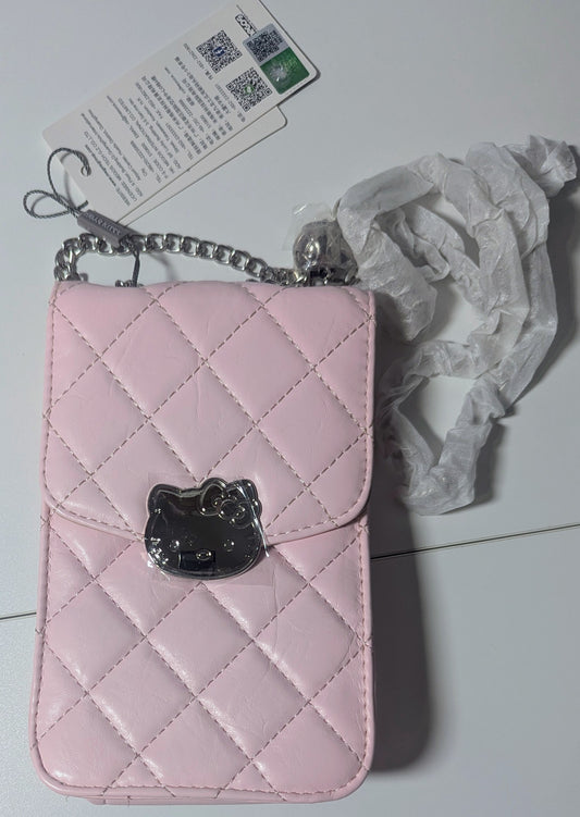 HK Pink Phone Bag